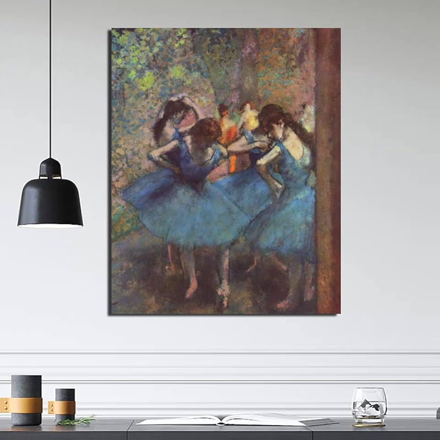 エドガー・ドガ 楽屋の踊り子たち ヴィンテージ ステンドグラス エドガー・ドガ 楽屋の踊り子たち ヴィンテージ ステンドグラス